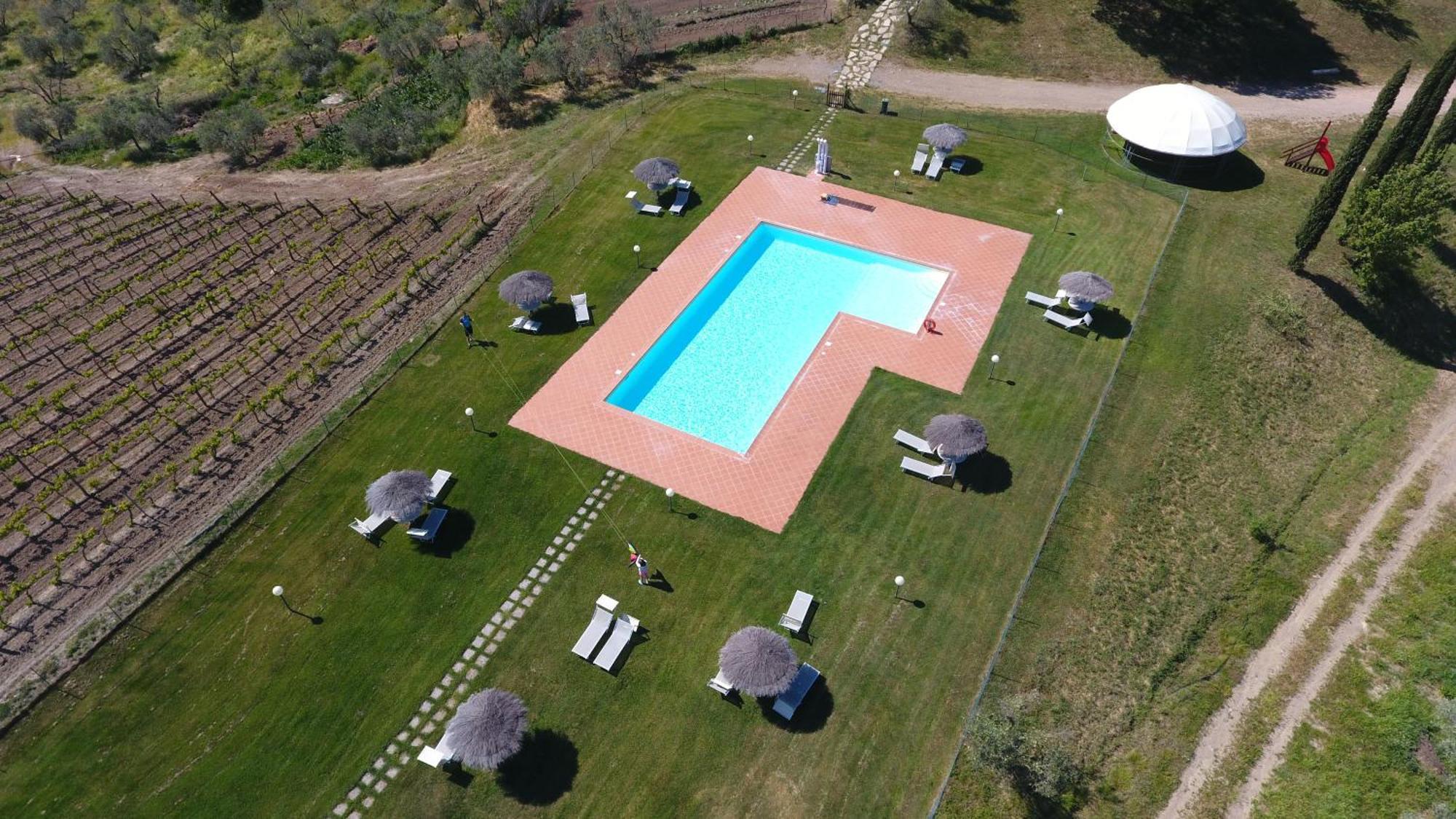 Agriturismo Poggio Corbello 라페스타 외부 사진